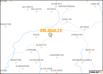 map of Palo Dulce