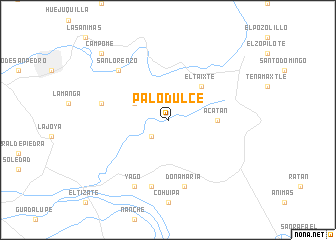 map of Palo Dulce