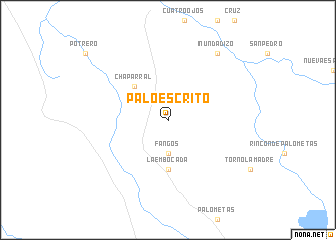 map of Palo Escrito