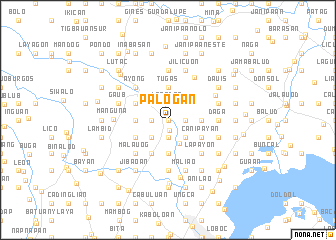 map of Palogan