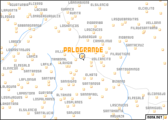 map of Palo Grande