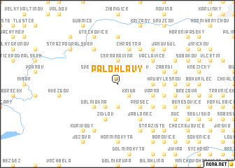 map of Palohlavy
