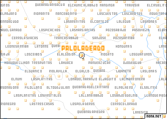 map of Palo Ladeado