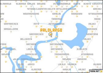 map of Palo Largo