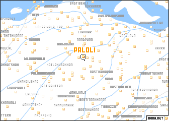 map of Paloli