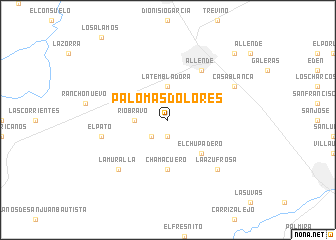 map of Palomas Dolores