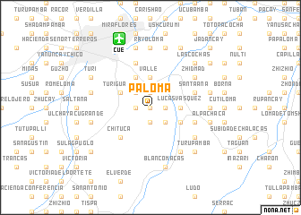 map of Paloma