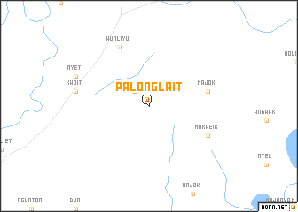 map of Palong Lait