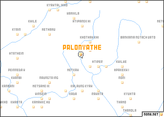 map of Palonyathe