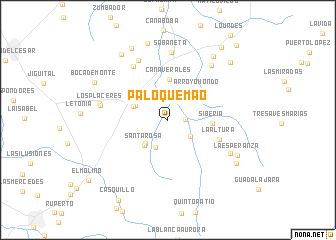 map of Paloquemao