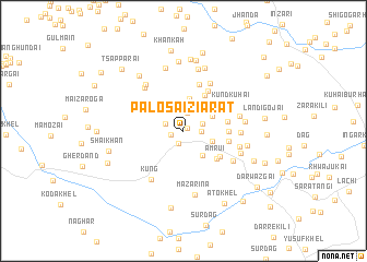 map of Palosai Ziārat