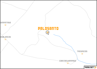 map of Palo Santo