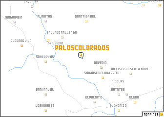 map of Palos Colorados