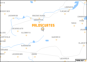 map of Palos Cuates