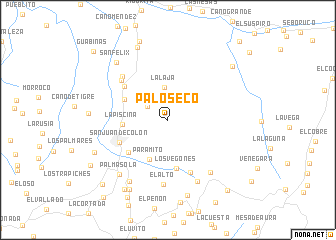 map of Palo Seco