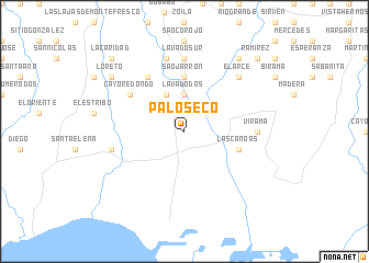 map of Palo Seco