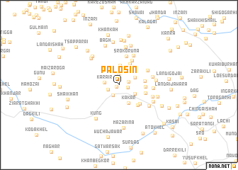 map of Palosin