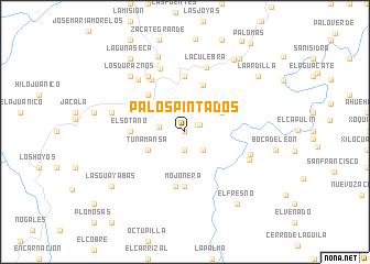 map of Palos Pintados