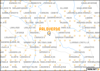 map of Palo Verde
