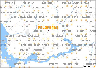 map of Palo Verde