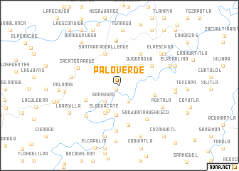 map of Palo Verde