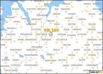 map of Palsan