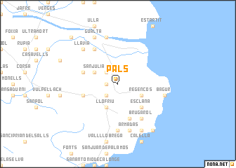 map of Pals