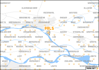 map of Pals