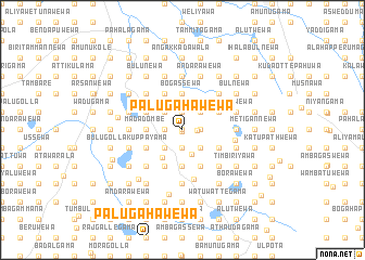 map of Palugahawewa