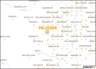 map of Palugama