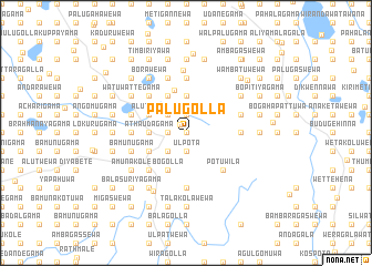 map of Palugolla