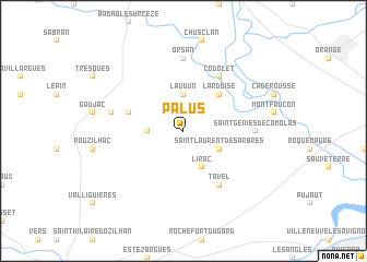 map of Palus