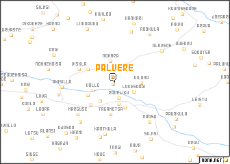 map of Palvere