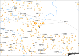 map of Palwāl