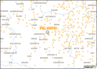 map of Palwārai