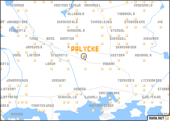 map of Pålycke