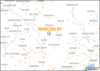 map of Pamacsalan