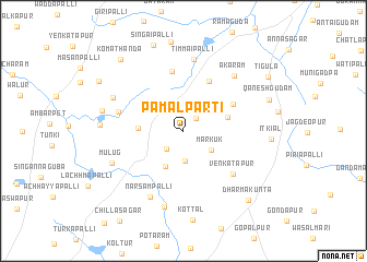 map of Pāmalparti