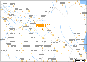 map of Pamasan