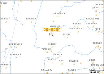 map of Pambane