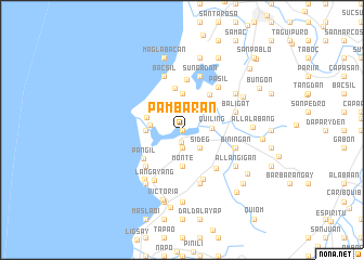 map of Pambaran