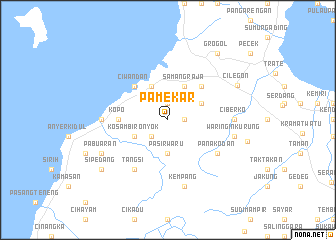 map of Pamekar