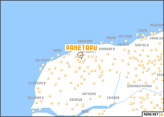 map of Pametapu