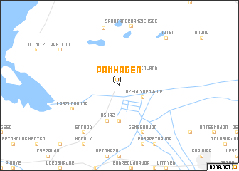 map of Pamhagen