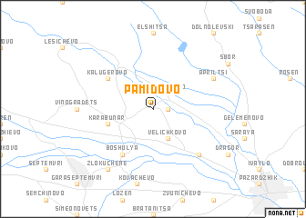 map of Pamidovo