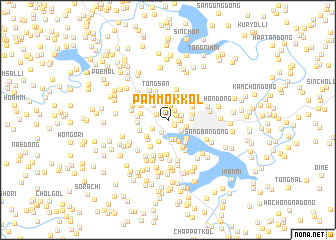 map of Pammok-kol