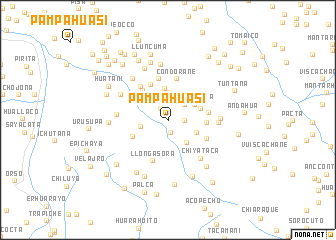 map of Pampahuasi
