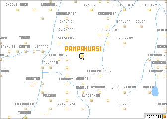 map of Pampa Huasi