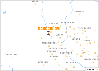 map of Pampahuasi