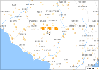 map of Pampanasi